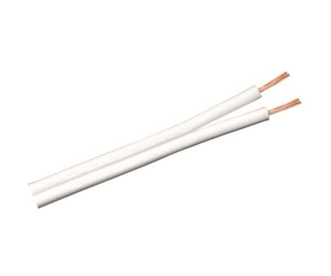 TWIN FLEX WHITE 0.4mm - 50M REELS  TF2W0.4WW-50M *DBK*