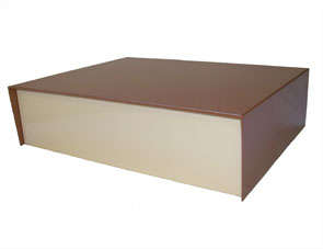 METAL ENCLOSURE BROWN 100x380x300 01-17-P / UA4
