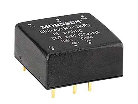 DC-DC CONVERTER DIP I=48 O=+/-12 URA4812YMD-10WR3