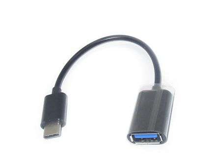 USB TYPE-C TO USB 3.0 ADAPTER 160MM BLK/WHT 181437
