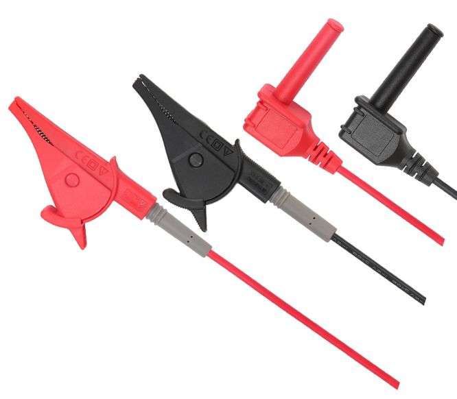 CROCODILE CLIP GROUP TEST LEADS 1.2M UT-L33