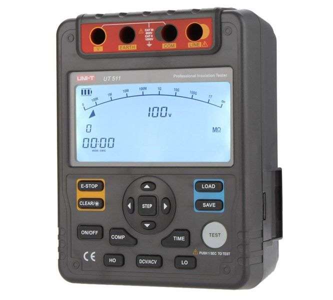 INSULATION TESTER DIGITAL MEGGER 1KV UT511