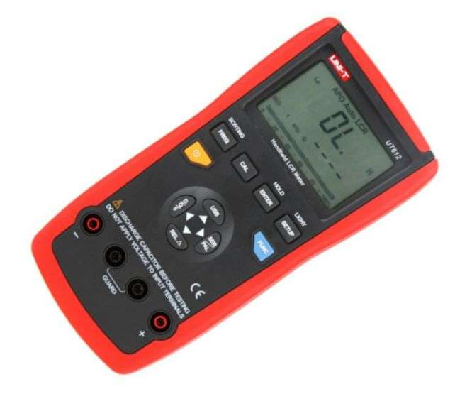H/H LCR MULTIMETER 3 1/2 DIGIT IND,CAP,RES,FREQ,CONT,DIODE UT612