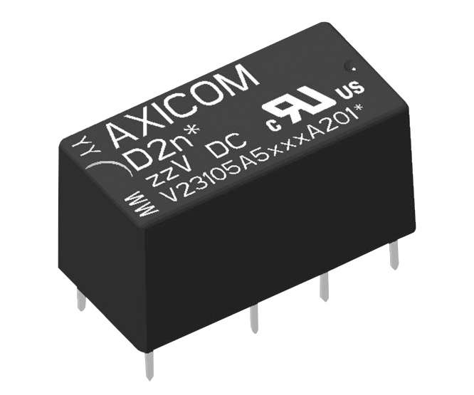 RELAY DPDT 3A 5VDC RECT 8PCB V23105A5501A201