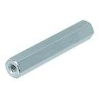 NICKEL METAL SPACER FEM-FEM M3x12mm V5634D