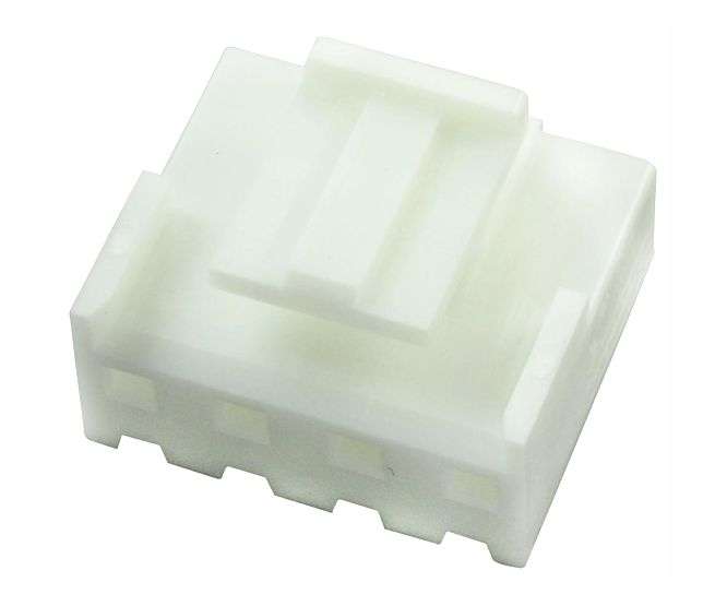 CONNECTOR HOUSING 4W P=3.96mm VHR-4N