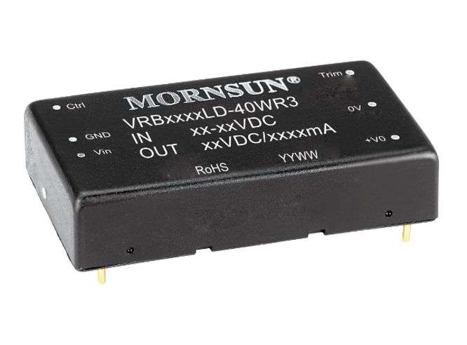 DC-DC CONVERTER FUNCTIONAL DIL I=24 O=15V @2.67A 40W VRB2415LD-40WR3