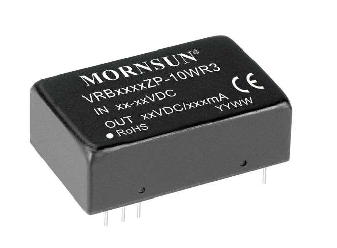 DC-DC CONVERTER IN=24V OUT=12V@ 0.8A VRB2412ZP-10WR3