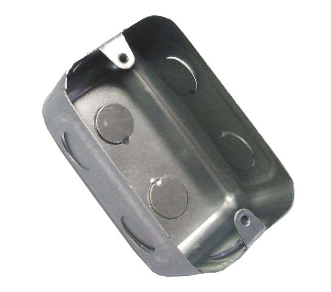 WALL BOX 4X2 GALVANISED EXT-GALV-4X2
