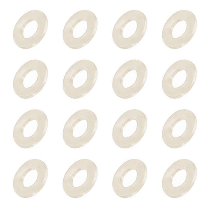 NYLON66 / PLASTIC WASHER M3x6.8x1.0 - 1K/BAG R210 / GB97-M3