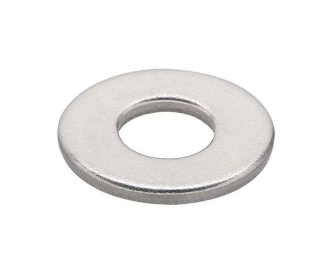 WASHER M6 FLAT ZINC PLATED ID=6.5 OD=12.5 FW6