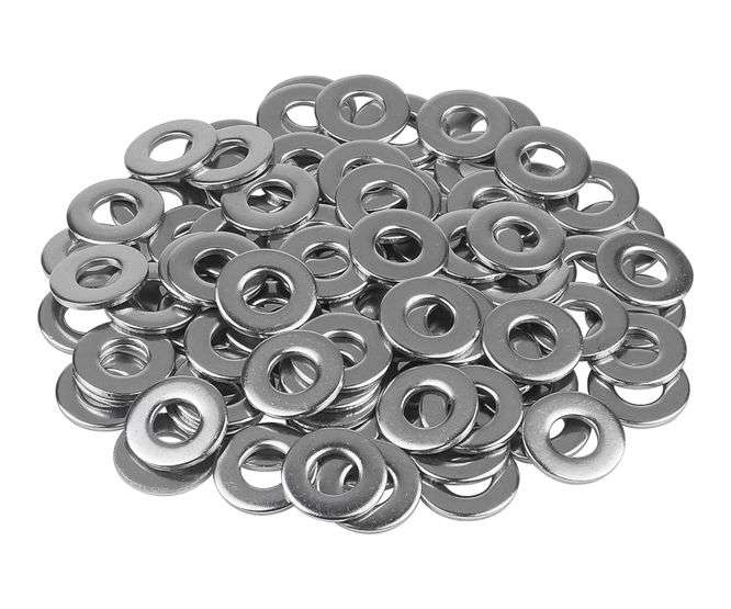 BAG OF ZINC PLATED FLAT WASHERS M3 - 5K/BAG FWZ3