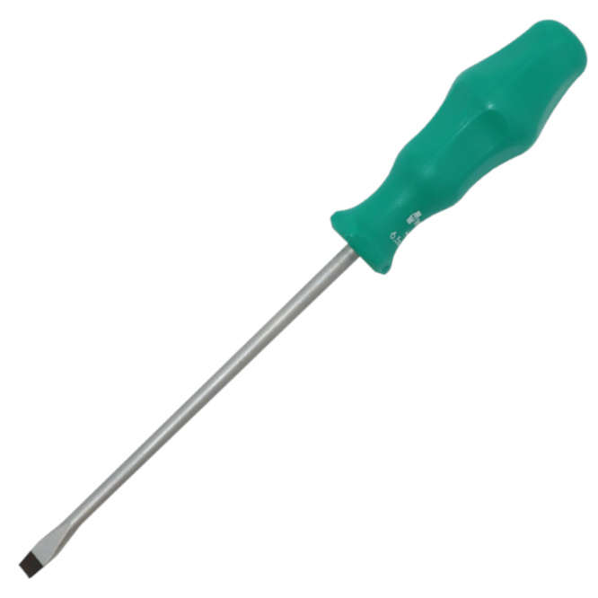 SLOTTED SCREW DRIVER 6.5x150mm GREEN WERA 8014 B