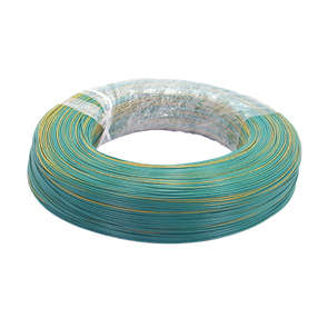 WIRE M/S CSA=0.5 O=1.8 GR/YELLOW - 610m/ROLL UL1007-AWG20-TD-G/Y