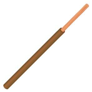 WIRE M/S CSA=1.0 O=2.7 BROWN - 10m/ROLL K1F1.0001C200S3EEC1