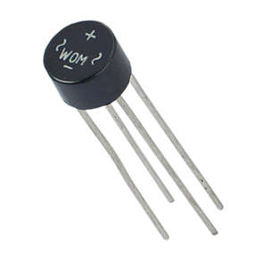 BRIDGE RECTIFIER ROUND 1.5A 200V W02M