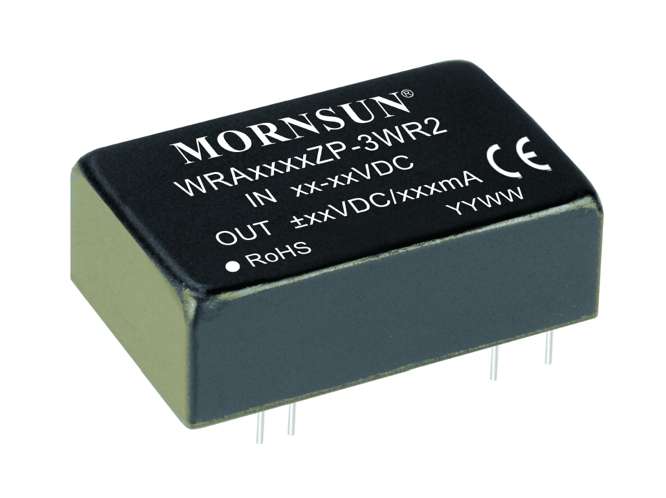 DC-DC CONVERTER DIL I=24 O=2x5V WRA2405ZP-3WR2