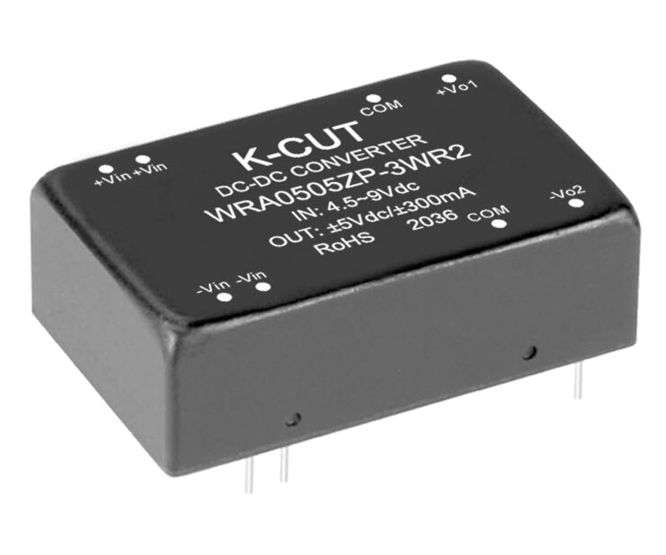 DC-DC CONVERTER DIL I=5V O=+&-5V WRA0505ZP-3WR2