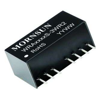 DC-DC CONVERTER I=12 O=2x12@2x125mA WRA1212S-3WR2