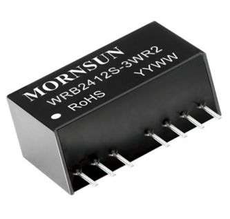 DC-DC BUCK CONVERTER IN=24V OUT=12V @ 0.25A WRB2412S-3WR2