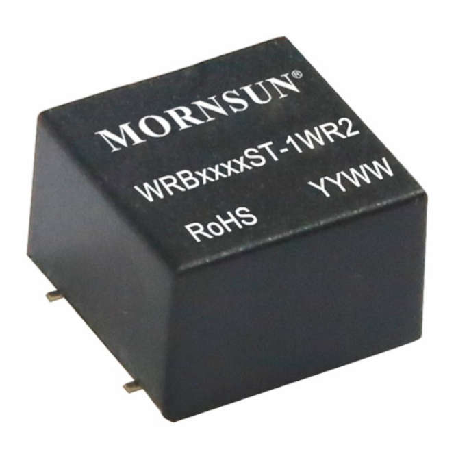 DC-DC CONVERTER SMD I=12 O=24 42mA 1W WRB1224ST-1WR2