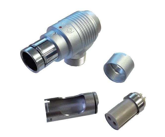 PLUG 2WAY RIGHT ANGLE WSO105Z051-130+