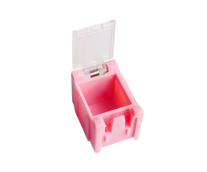 MINI STORAGE BOX 25X31.5X21.5MM PINK WT-1-PK