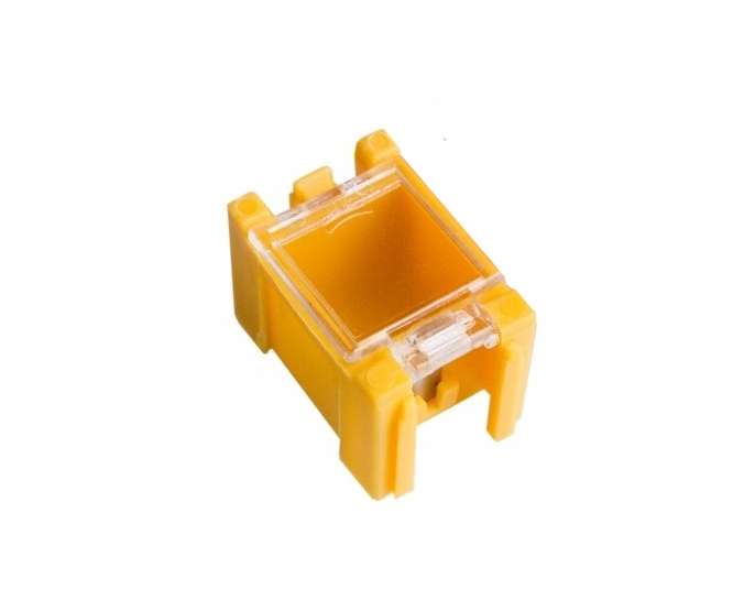 MINI STORAGE BOX 25X31.5X21.5MM YELLOW WT-1-YL