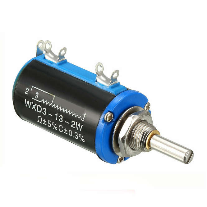 PRECISION POTENTIOMETER 10-TURNS 3K3 WXD3-13-2W-3K3