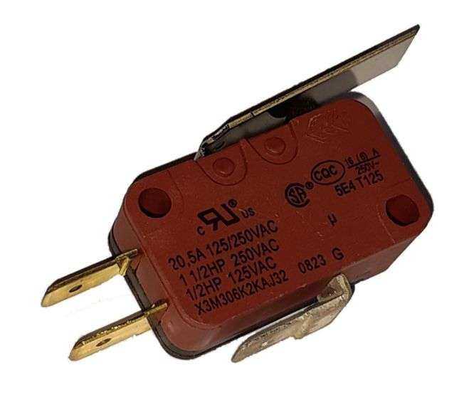 MICRO LIMIT SWITCH SPDT LEVER 20A 250VAC X3M306K2KAJ32
