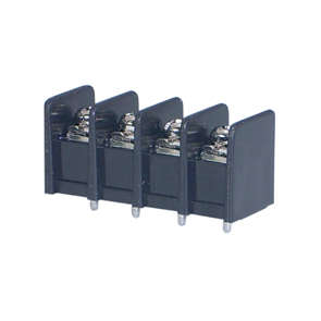 BARRIER TERMINAL BLOCK 4W 7.62 BLK PCB DG25C-B-04P-13-00A(H)