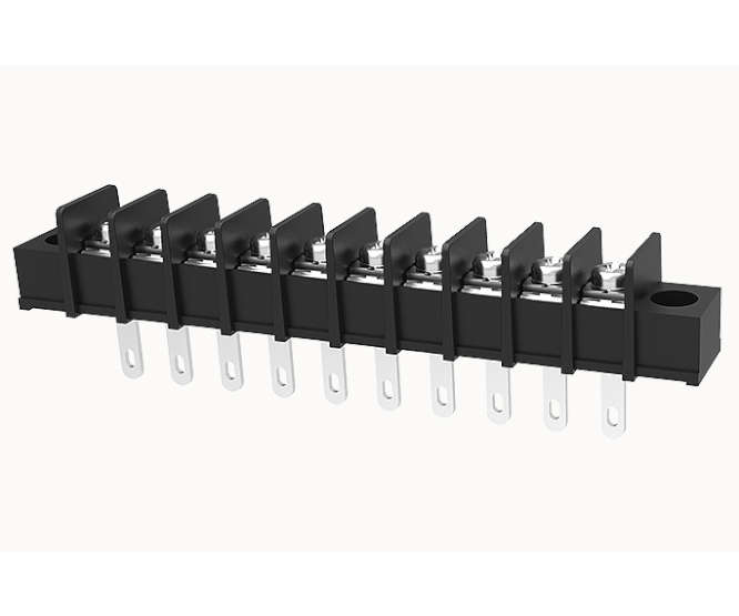 TERMINAL BLOCK SOLDER 7.62 10W SIL X977T10