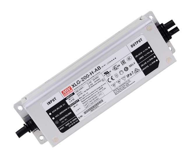 LED DRIVER / POWER SUPPLY C.P. 200W XLG-200-H-AB