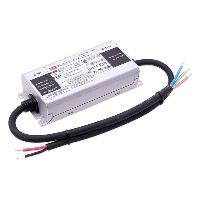 POWER SUPPLY ENCL. LED IN=220 OUT=24VDC 4A0 96W XLG-100-24-A