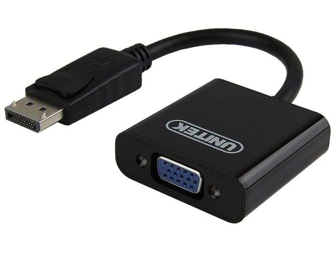 DP (M) TO VGA (F) CONVERTER 200MM Y-5118E
