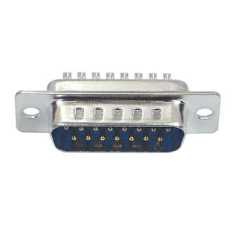 PLUG D-SUB SOLDER 15WAY                   STD PART  DB-15P