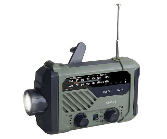MULTIFUNCTIONAL EMERGENCY WB RADIO YHS-RADIO