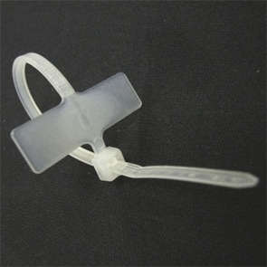 TIES PLASTIC CLEAR 100MM YJ-98X-100P/BAG YJ-98X 100BAG