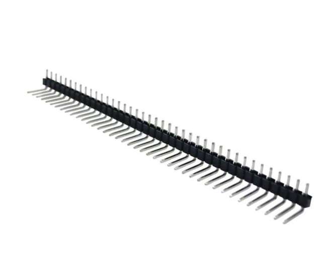 2.54mm HEADER SIL R/A 40W 6x3mm YVR40 *DBK*