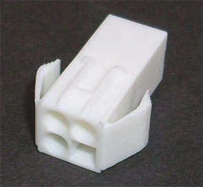 HOUSING MALE 4W SQU P/M 4.5mm PITCH YY10C04B
