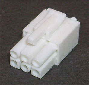 HOUS FEM 06W SQU LOCK 4.5mm PITCH YY9C06