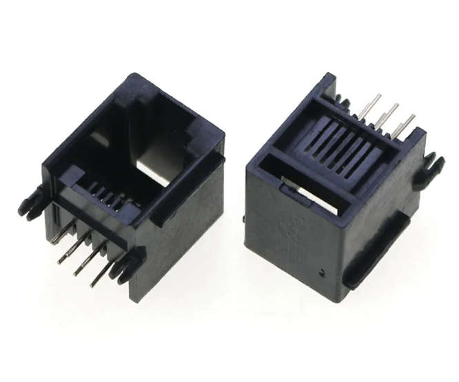 MOD SOCKET RJ12 PCB R/A 6P/6C 6-CONTACT Z240EG2-66
