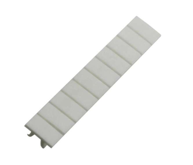 TERMINAL MARKER STRIP BLANK D/R P=4.25mm - MPQ=5 ZB4-10P-19-00A(H)