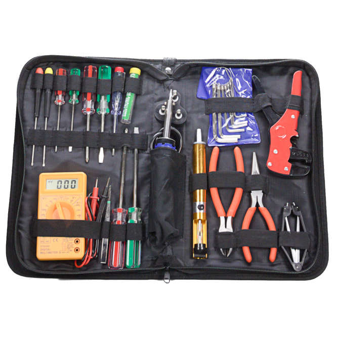 ELECTRONICS TOOL KIT 18PCS ZD-907