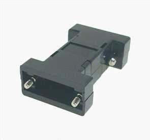 GENDER CHANGER/ADAPTOR COVER BLACK 9W 170501