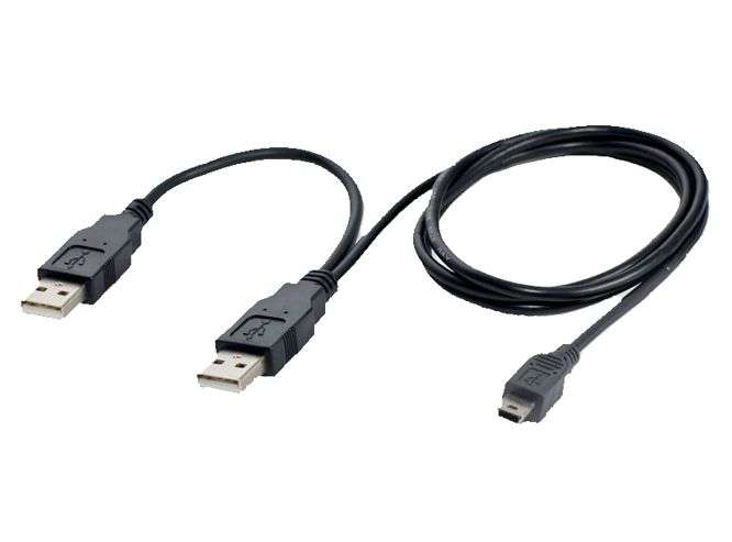 LEAD USB2.0 2AM/MINI 5P 800MM ZQ-505-80