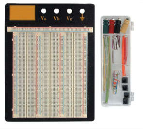 BREADBOARD 165x175 2390 W/WIRE ZSA354 / EIC-106J *A*