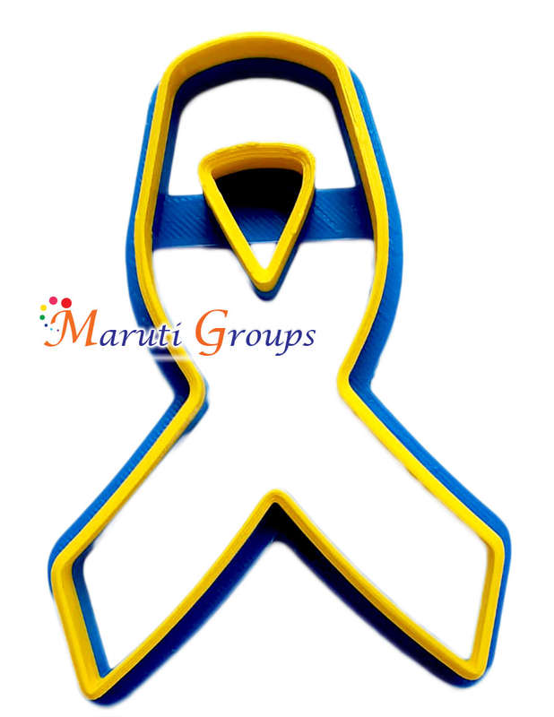 Awareness Sign cookie cutter