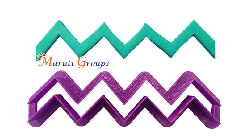 Chevron cookie cutter
