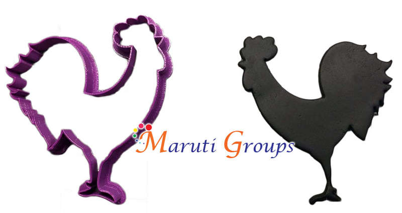 Chicken cookie cutter